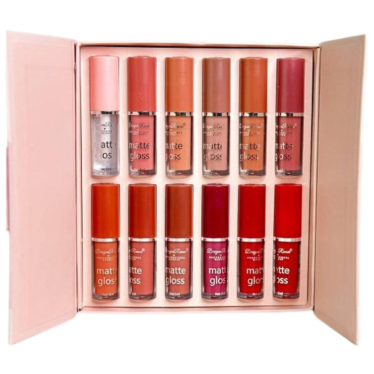 Dragon Ranee Matte Lip Gloss (Pack of 12)