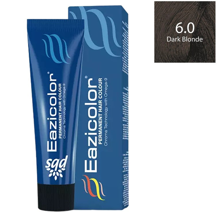 Eazicolor Professional Tube 6.0 Dark Blonde 60ml
