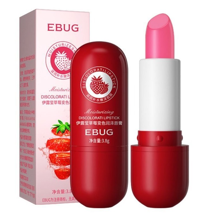 Ebug Moisturizing Strawberry Lipbalm Lipstick
