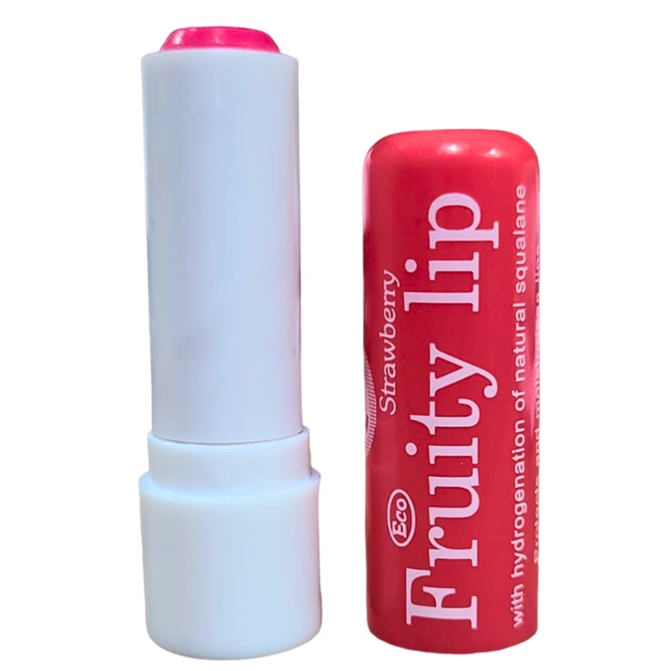 Eco Strawberry Fruity Lip Balm