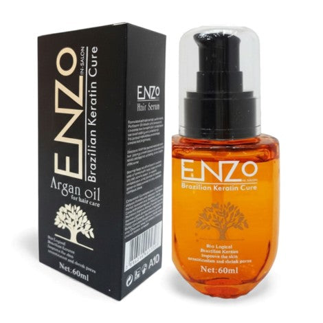 Enzo Argan Oil Brazilian Keratin Hair Serum 60ml