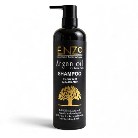 Enzo Brazilian Keratin Shampoo with Argan Oil 900ml