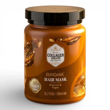 Eunomia Sulfate Free Keratin Collagen Hair Mask 1000ml