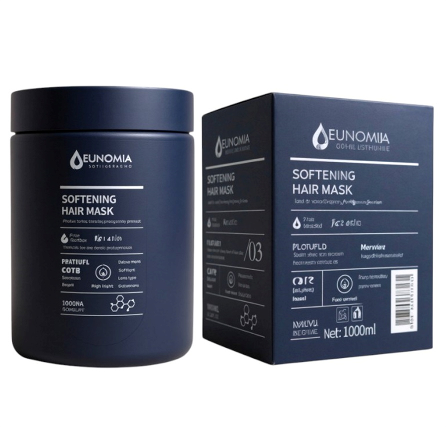 Eunomia Sulfate Free Keratin Essence Softening Silky Soft Repair Hair Mask 1000ml