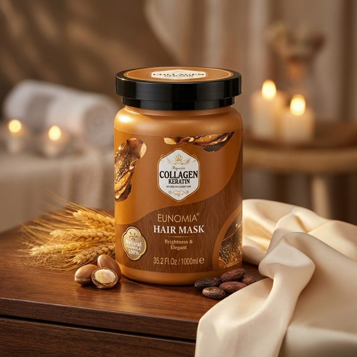 Eunomia Sulfate Free Keratin Collagen Hair Mask 1000ml