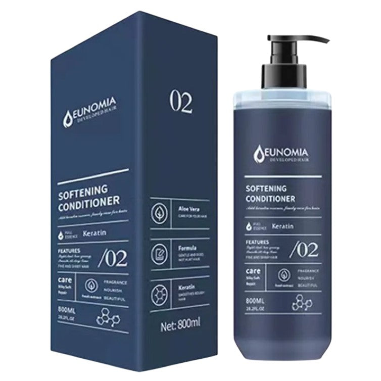 Eunomia Sulfate Free Keratin Essence Softening Silky Soft Repair Conditioner 800ml
