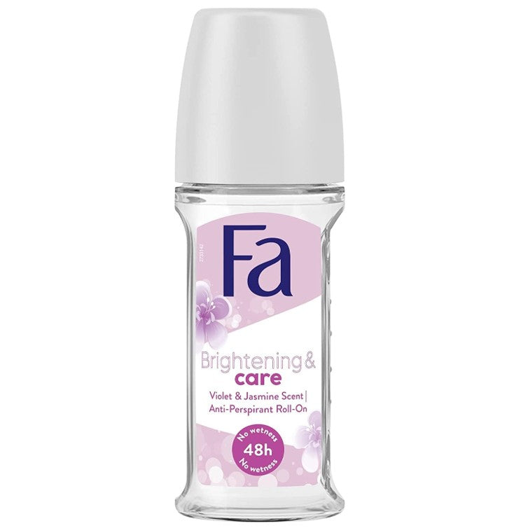 FA Roll on Anti-Perspirant Brightening and Care Violet & Jasmine Scent