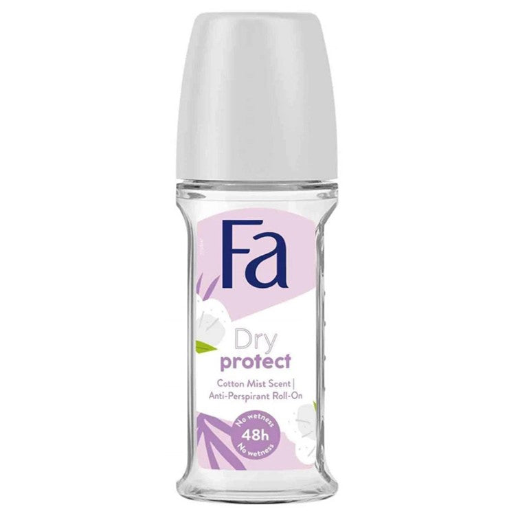 FA Roll on Anti-Perspirant Dry Protect Cotton Mist Scent