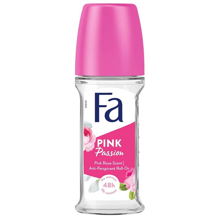 FA Roll on Anti-Perspirant Pink Passion Pink Rose Scent