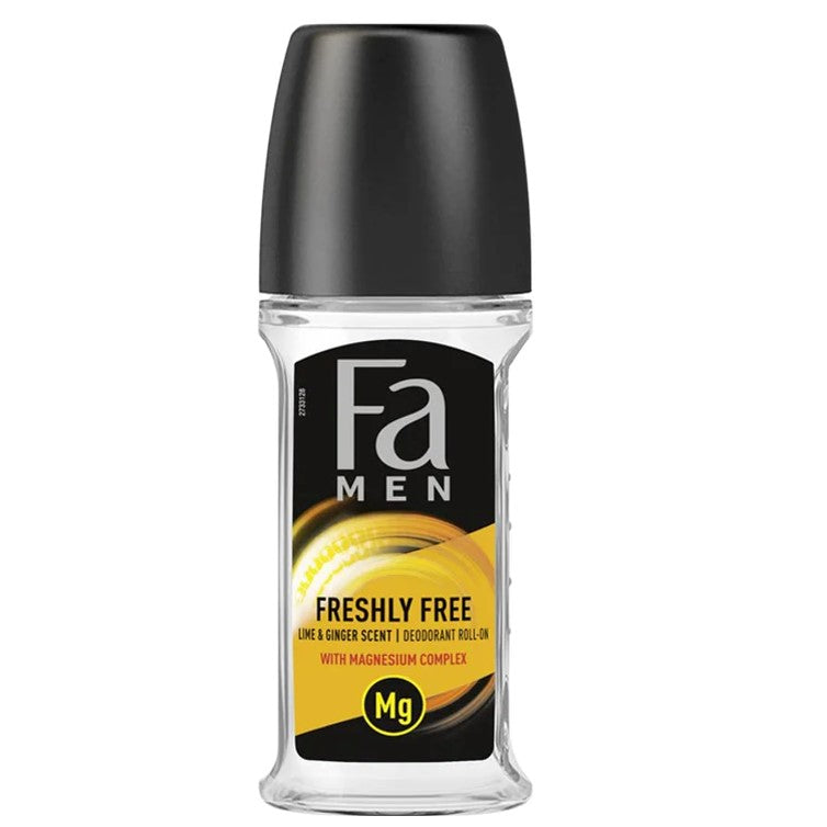FA Men Dry Roll on Freshly Free Deodorant