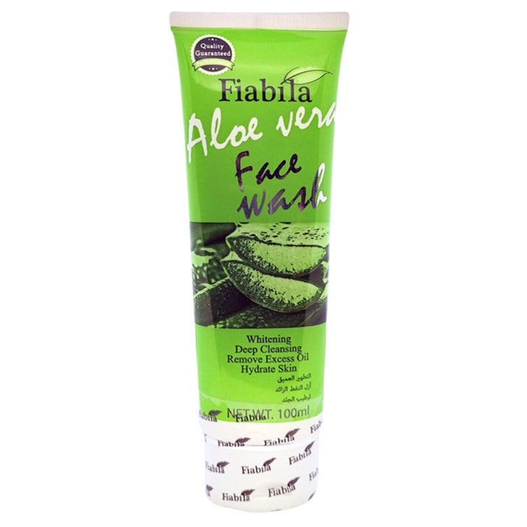 Fiabila Aloe Vera Face Wash Whitening Deep Cleansing 100ml