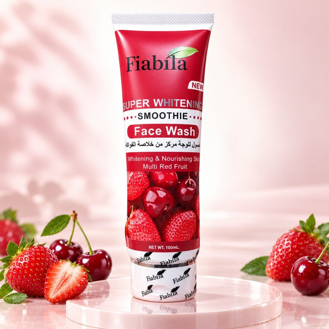 Fiabila Super Whitening Smoothies Face Wash 100ml