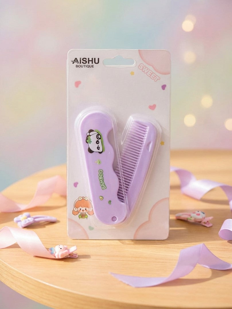 Folding Hair Comb Brush