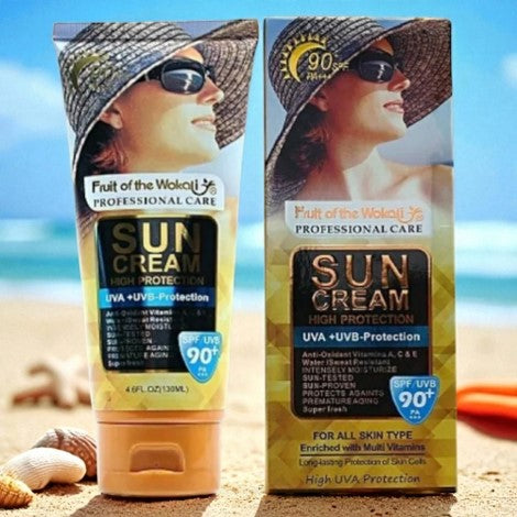 Fruit of Wokali Sun Cream High UVA Protection SPF90+ 130ml