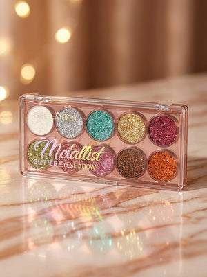 GEGE Moon Metallist Glitter Eyeshadow Palette 01