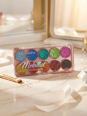 GEGE Moon Metallist Glitter Eyeshadow Palette 02