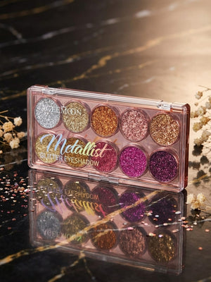 GEGE Moon Metallist Glitter Eyeshadow Palette 03