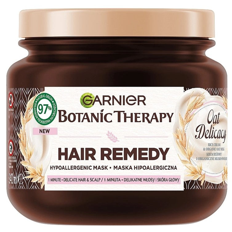 Garnier Botanic Therapy Hair Remedy Oat Delicacy Mask 340ml