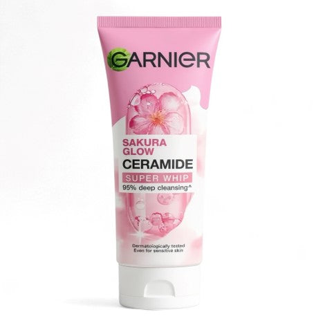 Garnier Sakura Glow Ceramide Super Whip Foam 100ml