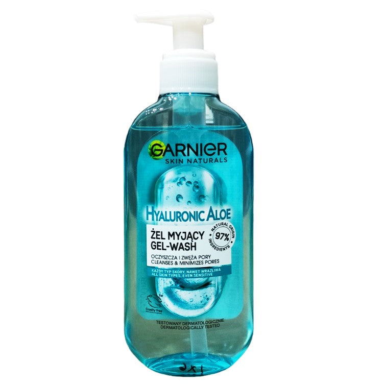 Garnier Skin Naturals Hyaluronic Aloe Gel Wash 200ml