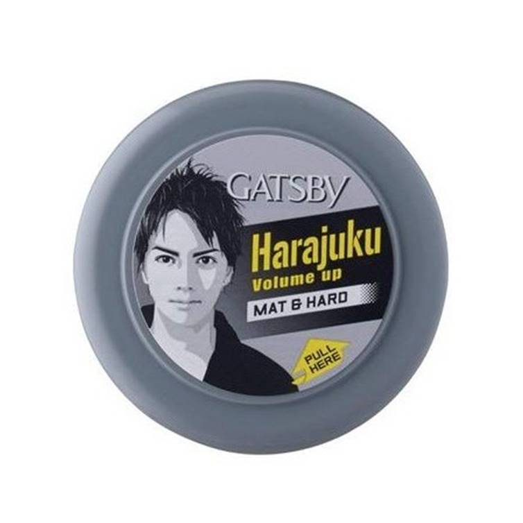Gatsby Mat & Hard Styling Hair Wax Harajuku Volume Up 25g