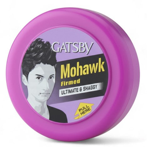 Gatsby Mohawk Firmed Ultimate & Shaggy Styling Hair Wax 75g