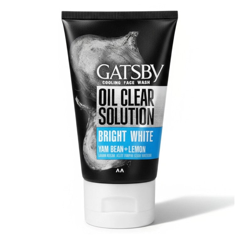 Gatsby Oil Clear Solution Bright White Yam Bean + Lemon 100g