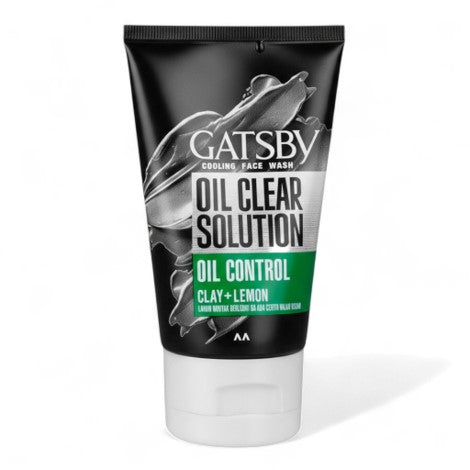 Gatsby Oil Clear Solution Oil Control Clay + Lemon 100g