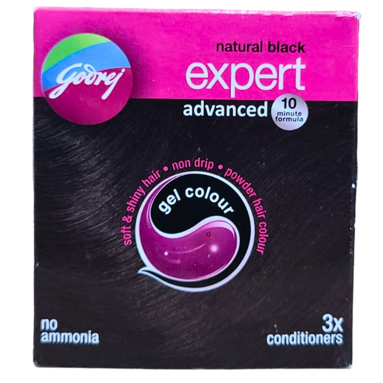 Godrej Expert Advanced Gel Colour Natural Black