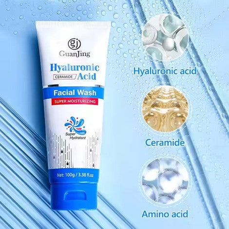 Guanjing Hyaluronic Acid Ceramide Facial Wash 100g