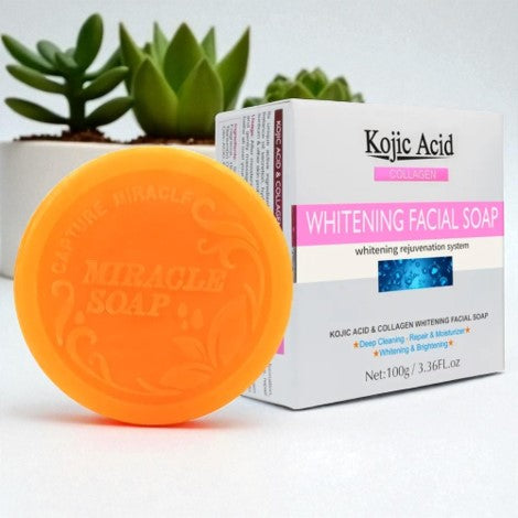 Guanjing Kojic Acid Collagen Whitening Soap
