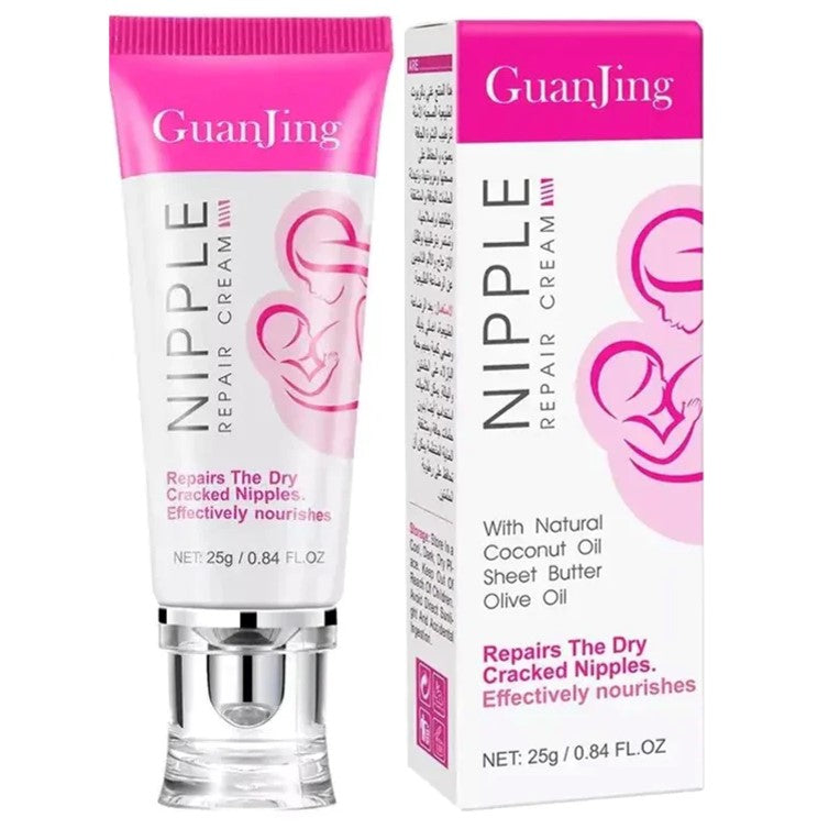 Guanjing Nipple Repair Cream with Coconut Oil Shea Butter & Olive Oil 25g