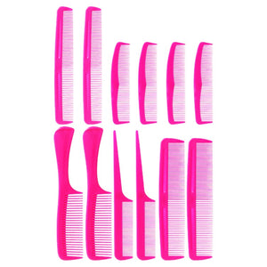 Hair Comb Set High Quality Assorted (Pack of 12)