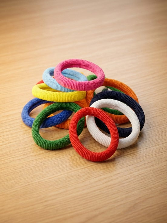 Hair Ties Pony Bands (Pack of 8)