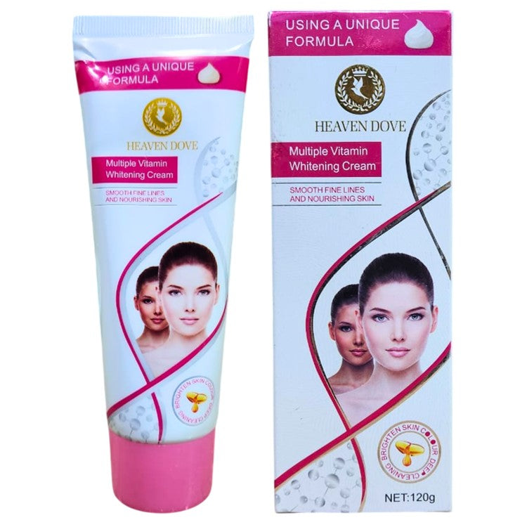 Heaven Dove Multiple Vitamin Whitening Cream 120ml - Urban Beauty