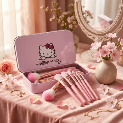 Hello Kitty Makeup Mini Brush Set