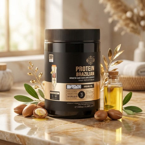 Heniways Protein Brazilian keratin Repair Hair Mask 1000ml