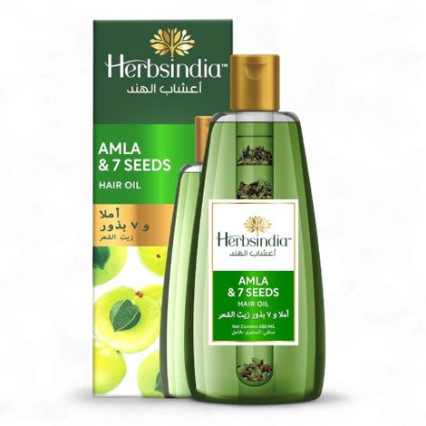 Herbsindia Amla & 7 Herbal Seeds Hair Oil 180ml