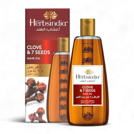 Herbsindia Clove & 7 Seeds Hair Oil 180ml