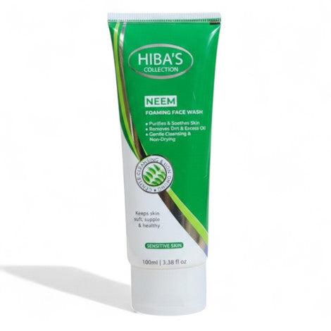Hiba's Neem Foaming Face Wash 100ml