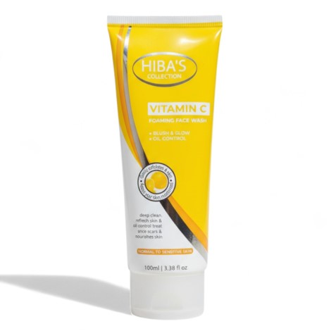 Hiba's Vitamin C Foaming Face Wash 100ml