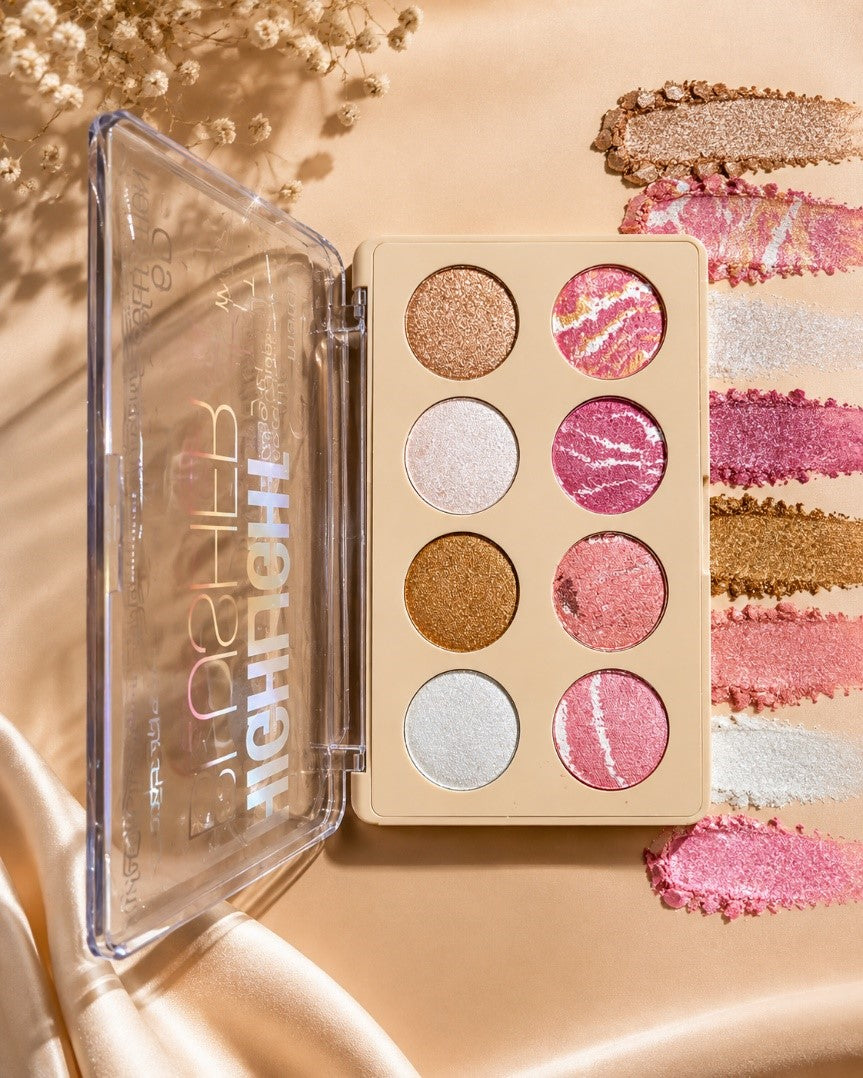 Highlight Blusher Professional Makeup Palette