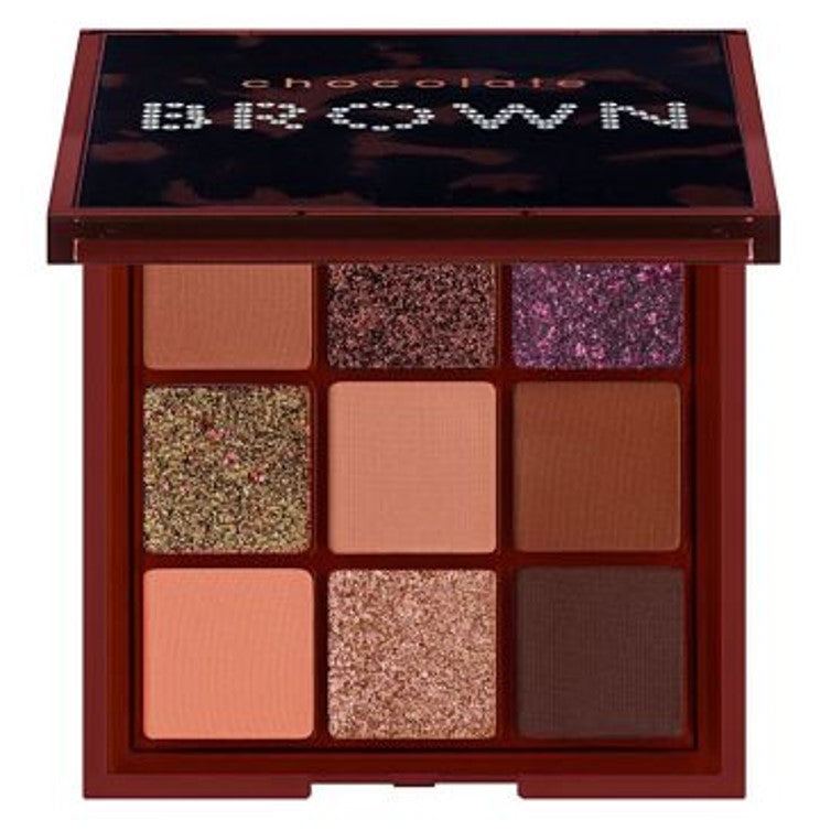 Hudamoji Chocolate Brown Palette
