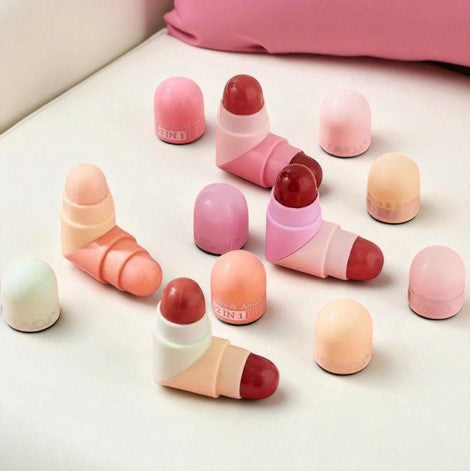 Hudamoji Heart Shaped Lipstick 2 IN 1