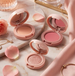 Hudamoji Blusher & Highlighter 3 In 1