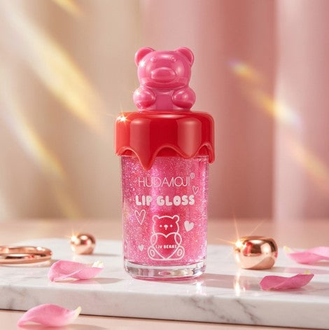 Hudamoji Liquid Lip Gloss Cute Bear Shaped