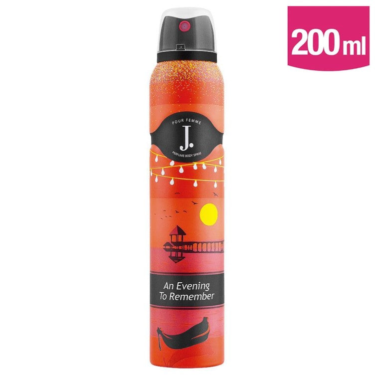 Junaid Jamshed J. An Evening to Remember Perfume Body Spray 200ml
