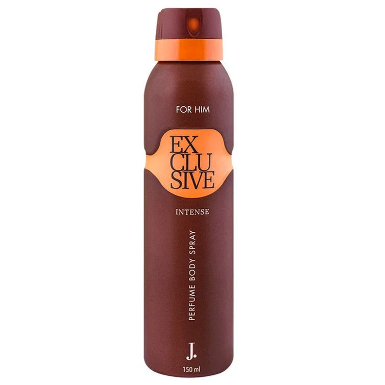 Jamsheed J Junaid Jamshed J. Exclusive Intense Perfume Body Spray 150ml - Urban Beauty