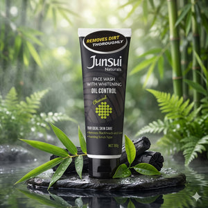 Junsui Naturals Face Wash Gel with Whitening Oil Control 100gm