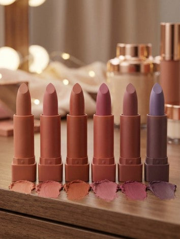KS-One Matte Color Lipstick Nude (Pack of 6)